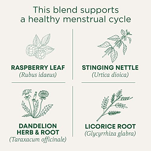 Traditional Medicinals Organic Healthy Cycle Tea, 16 Bags (Pack of 2)