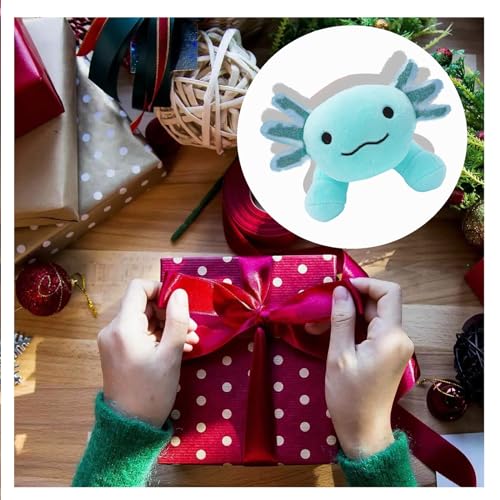 Cute Axolotl Plush Toy - 10.8 Inch Soft Stuffed Animal for Kids