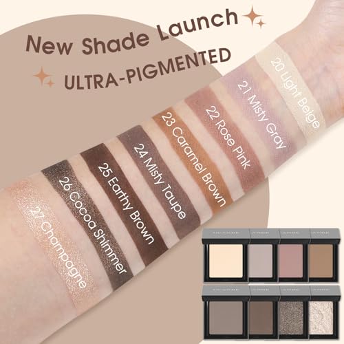 UCANBE Eyeshadow Palette - Matte Shimmer Glitter Waterproof Makeup