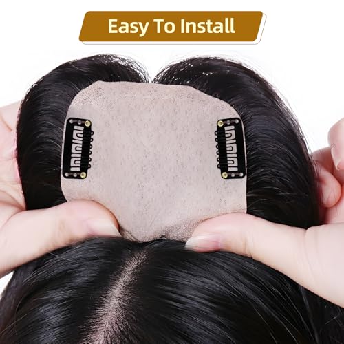 30PCS 6-Tooth U-Shape Wig Clips Black Metal Hair Extension Snaps