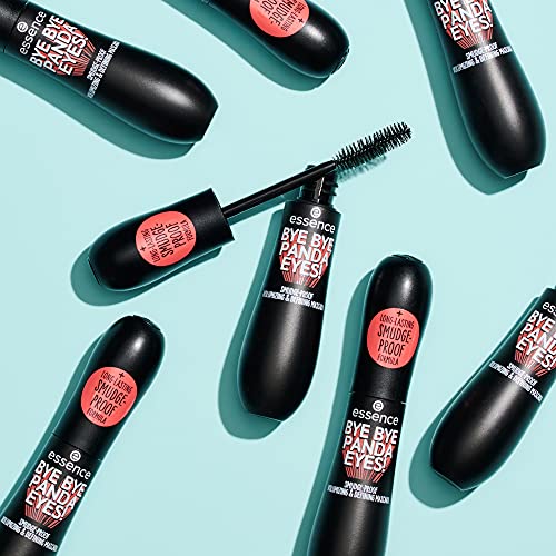 Essence Bye Bye Panda Eyes Tubing Mascara Black Smudge-Proof Volumizing