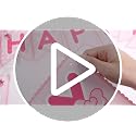Cute Kitty Happy Birthday Banner - Pre-strung Party Decoration