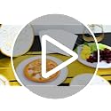 Purple and Gold Disposable Tablecloths 54"x108" - 2 Pack for Party Decor