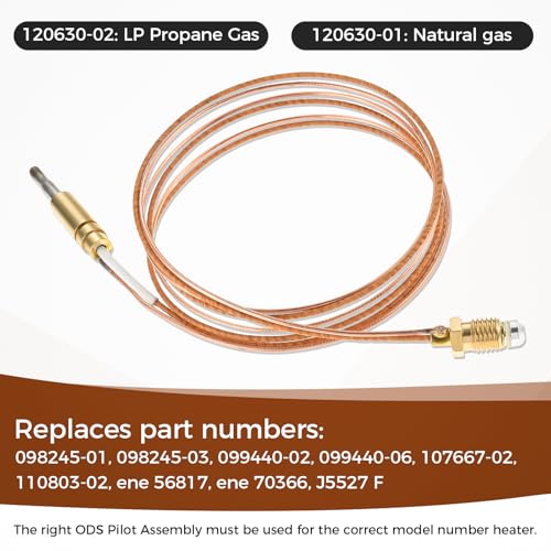 Pilot Thermocouple Replacement for Empire Vent-Free Heaters