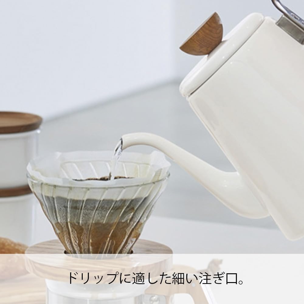 HARIO BDK-80-W Drip-Coffeemakers, One Size, White