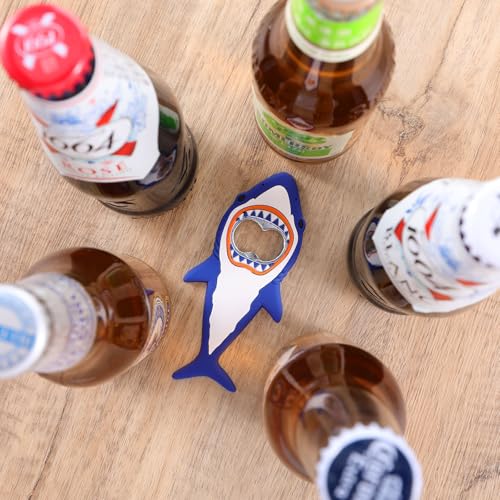 Magnetic Shark Bottle Opener - Fun & Easy Beer Can Opener