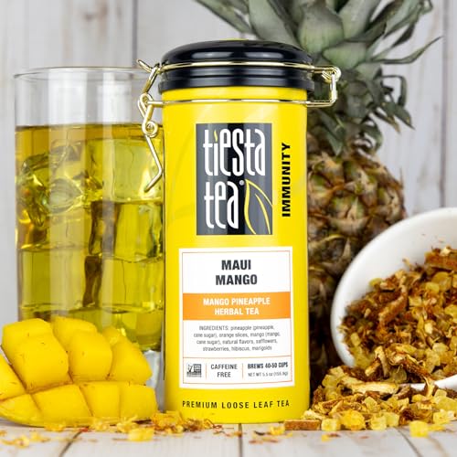 Tiesta Tea Maui Mango Infuser Set - Premium Loose Leaf Tea Starter