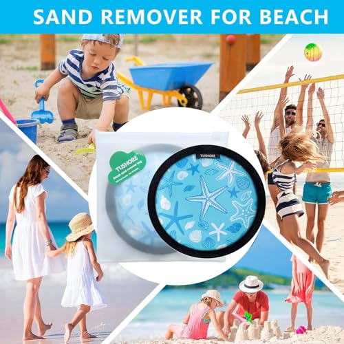 2-in-1 Sand Remover & Waterproof Phone Pouch for Beach