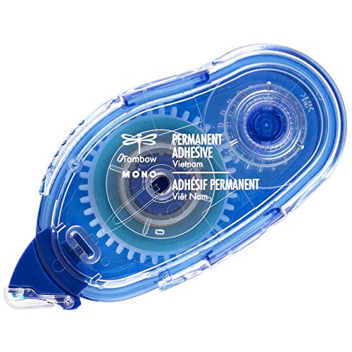 Tombow Mono Permanent Adhesive Tape Runner for Strong, Instant Bond