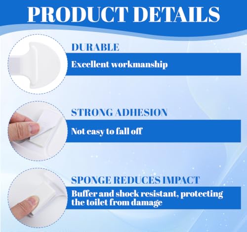 Thrymme Hygienic Toilet Lid Lifter - 2 Pack Touch-Free Seat Handle
