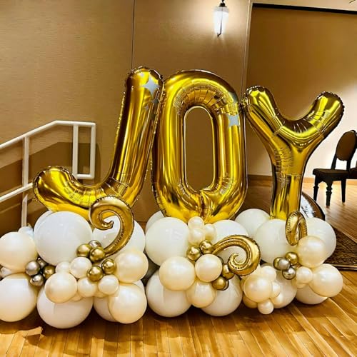 40 Inch Gold Letter Q Balloon - Mylar Self-Inflating Party Decor