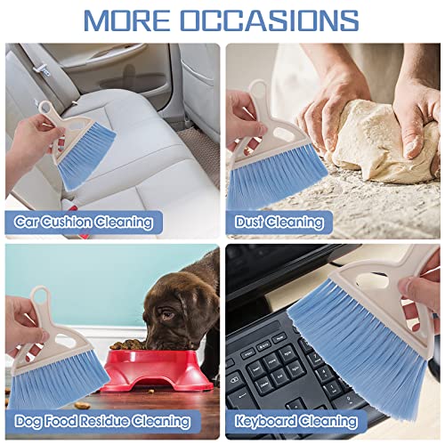 Cobee Mini Broom and Dustpan Cleaning Set - Blue