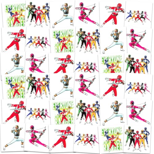 Power Rangers Valentine's Day Classroom Gift Exchange 24-Student Bundle