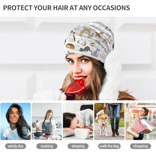 ,Chemo Headwear for Women for Slouchy Beanie Hat Skull Cap Cancer Headwear Accessories for Women