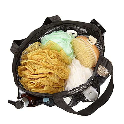 HAOGUAGUA Mesh Shower Caddy Tote Bag with 8 Pockets - Quick Dry Organizer