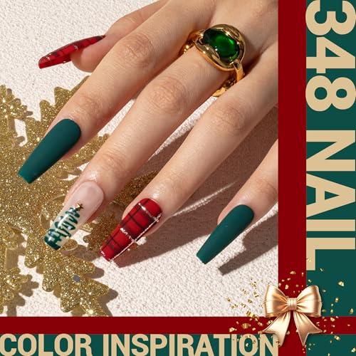 MelodySusie Thick Green Gel Nail Polish 0.5 fl oz Moss Soak Off UV LED