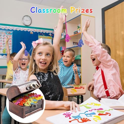 30 PCS Sticky Hands Party Favors - Stretchy Classroom Prizes & Goodie Bags