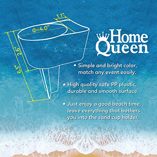 Large Beach Cup Holder for 40 oz Tumblers | 2 Pack