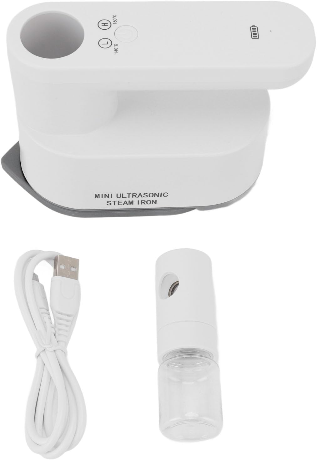 Skiennix Cordless Travel Steamer - Portable Handheld Mini Iron with 2 Temperature Settings & Anti-Scald Mat