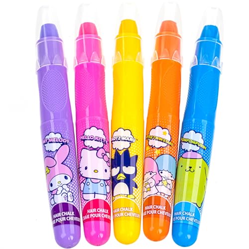 Townley Girl Hello Kitty Washable Temporary Hair Chalk Markers Set