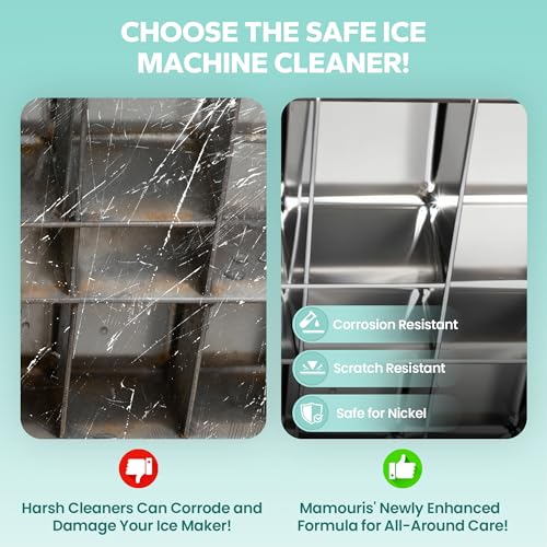 Mamouris Ice Maker Cleaner Tablets - 6 Pack, Nickel Safe Descaler