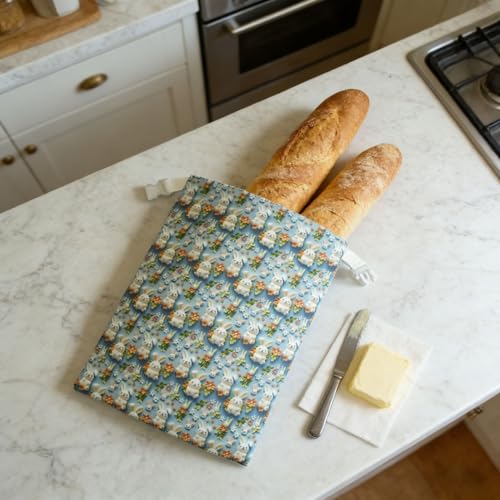 Reusable Beeswax Bread Bag for Sourdough & Artisan Loaves