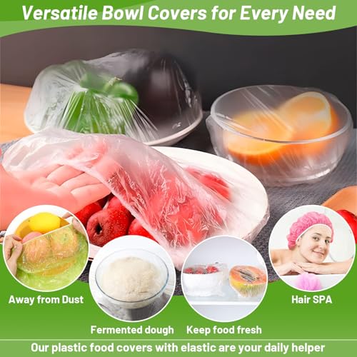 70 Pcs Reusable Bowl Covers Set - 5 Sizes for Food Storage