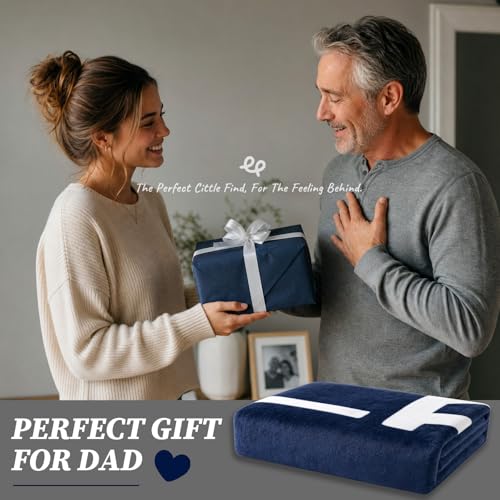 Blessings Dad Blanket - Heartfelt Flannel Gift for Father, 50x60 Inches