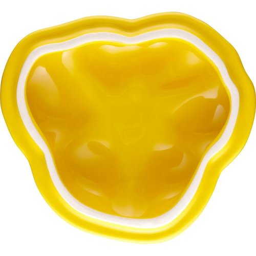 STAUB Zwilling Ceramic by Paprika Cocotte Yellow Ceramic Height 10.7 cm x Width 15.1 cm Volume 0.47 L