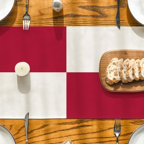 Texas State Flag Table Runner 13x72 Inch Pack of 3 - Home & Kitchen Decor