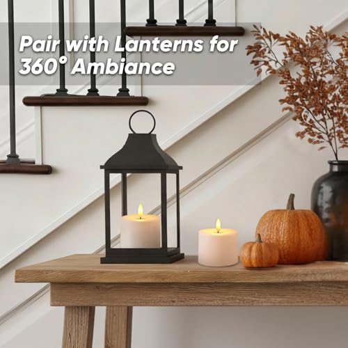 Raycare 3"x2.5" Outdoor Waterproof Flameless Candles with Remote and Timer