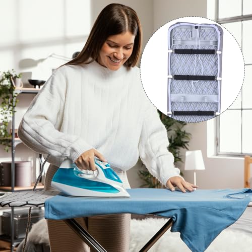 Xyembu 4Pcs Ironing Board Cover Clips Adjustable Fasteners Elastic Straps
