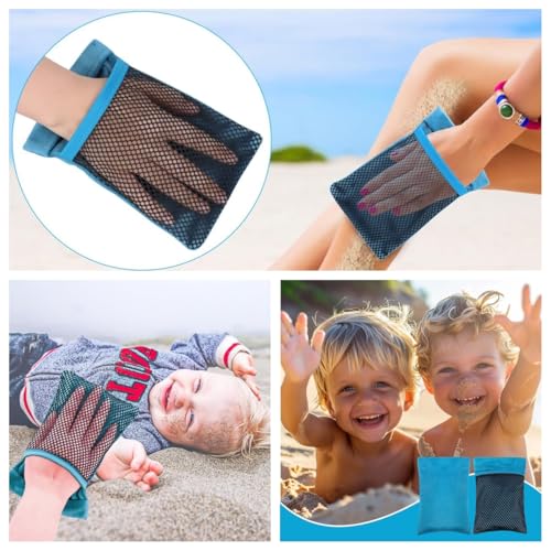Tlowesng Sand Remover Bag for Beach - Reusable Sand Removal Pouch