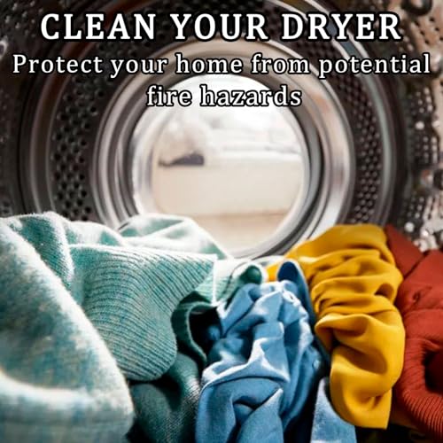 Universal Dryer Vent Vacuum Hose Attachment - Flexible Lint Cleaner