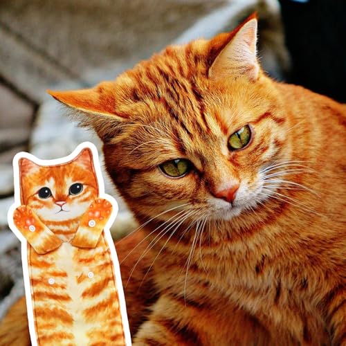 Orange Cat Hand Towel - Absorbent Kitchen & Bathroom Decor Gift