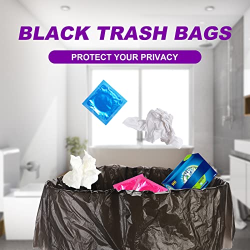 Ryobyo Ultra Thick 4 Gallon Black Trash Bags - 180 Counts