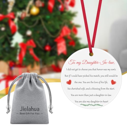 Ceramic Ornament Gift for Daughter-in-Law - Family Appreciation