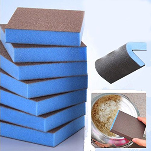 EORTA 8-Pack Heavy Duty Magic Cleaning Sponges - Non-Scratch Eraser Pads for Kitchen & Bathroom
