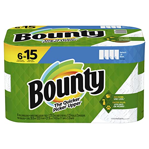 Bounty Select-A-Size Double Plus Paper Towels - 6 Rolls