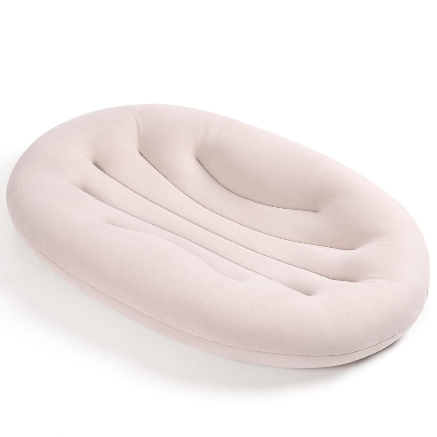 Skiennix Baby Lounger - Portable & Lightweight Pillow for Tummy Time | Skin-Friendly for 0-12 Months
