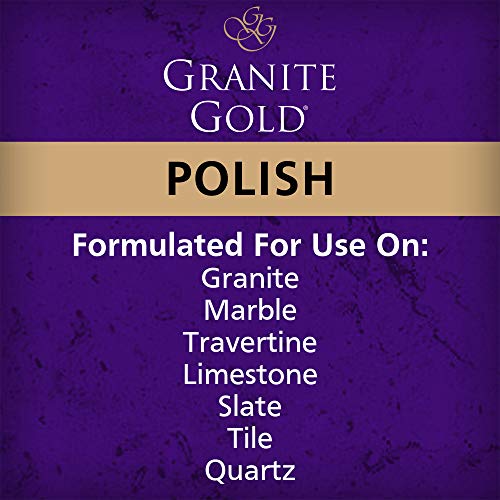 Granite Gold Polish Wipes for Granite, Quartz & Marble - 18 Count