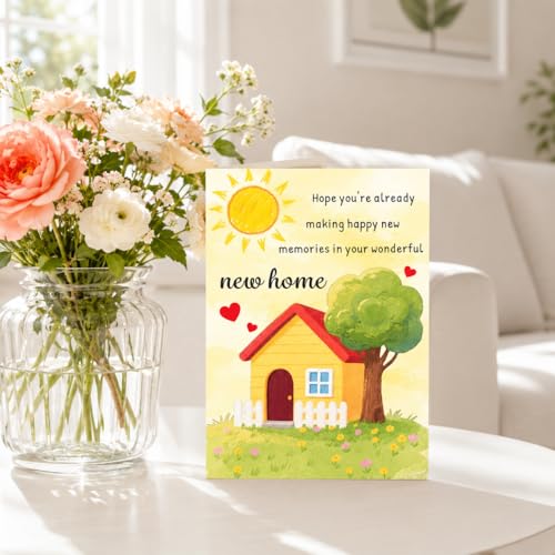 Thoughtful New Home Card with Envelope - Housewarming Gift