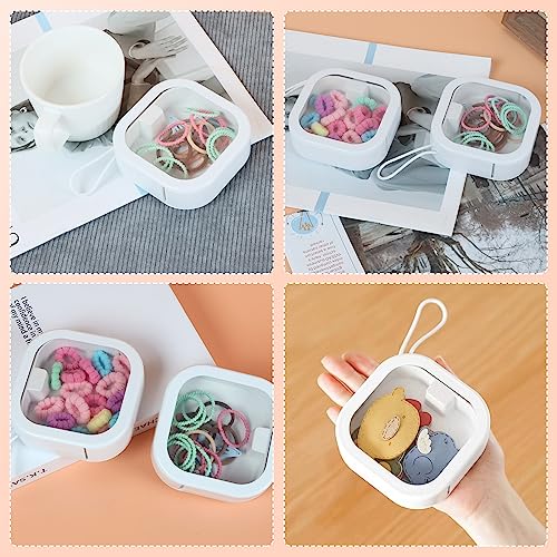 Portable Hair Tie Organizer - Stackable Wall-Mounted Storage