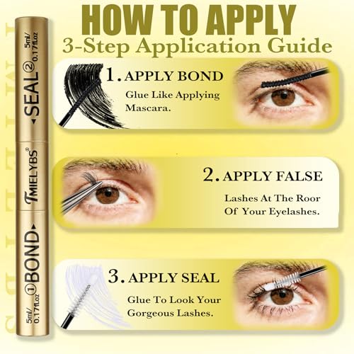 Lash Bond and Seal 2-in-1 Waterproof Cluster Eyelash Glue 10ml