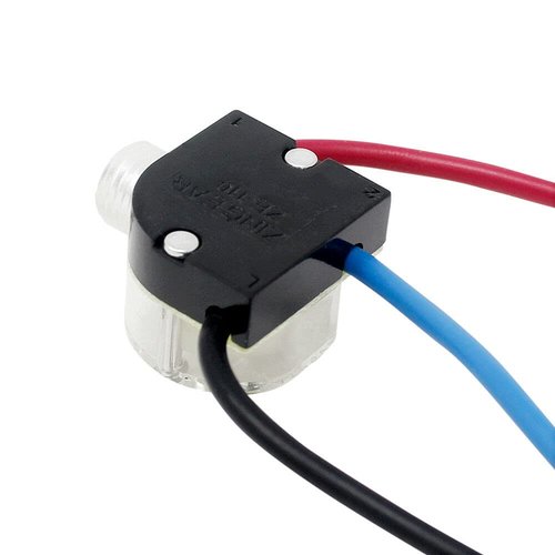 Ceiling Fan Pull Switch Zing Ear ZE-110 3 Wire 3 Way 2 Circuit 4 Position Fan Speed Pull Chain Light Switch Replacement with Pulling String, Brass