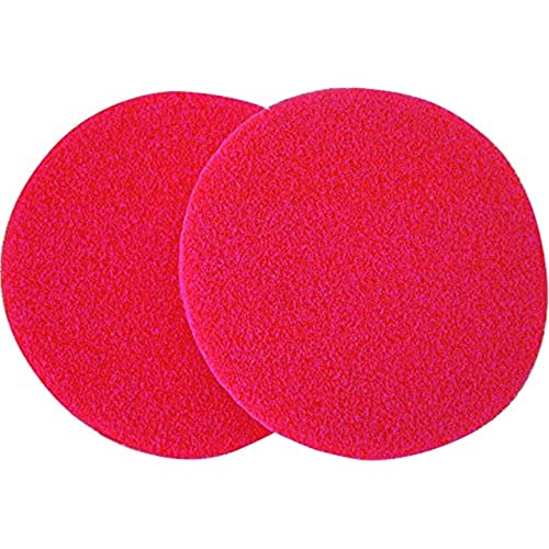 FantaSea Red Cosmetic Sponge 3 Inch Diameter 2-Pack