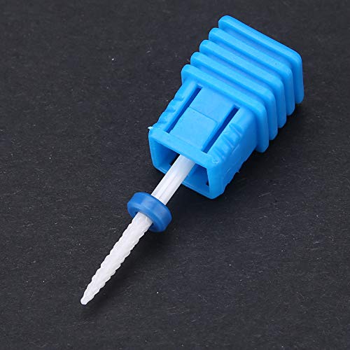 Dioche Ceramic Cuticle Nail Drill Bits Set - Safety Nail File Bits