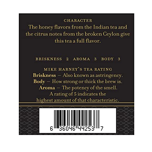 Harney & Sons Ceylon & India Loose Leaf Black Tea - 4 oz Tin