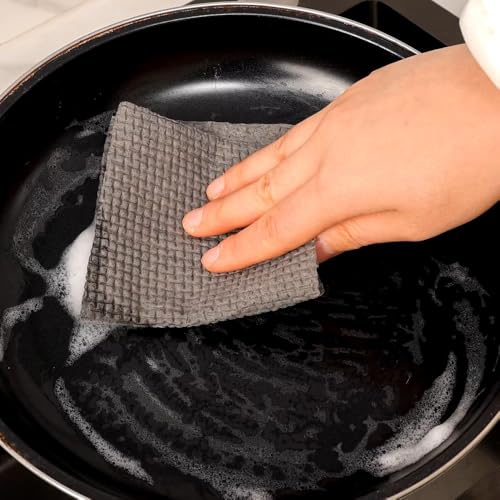 STARISE Microfiber Kitchen Rags - 25 Pack Lint-Free Cleaning Cloths