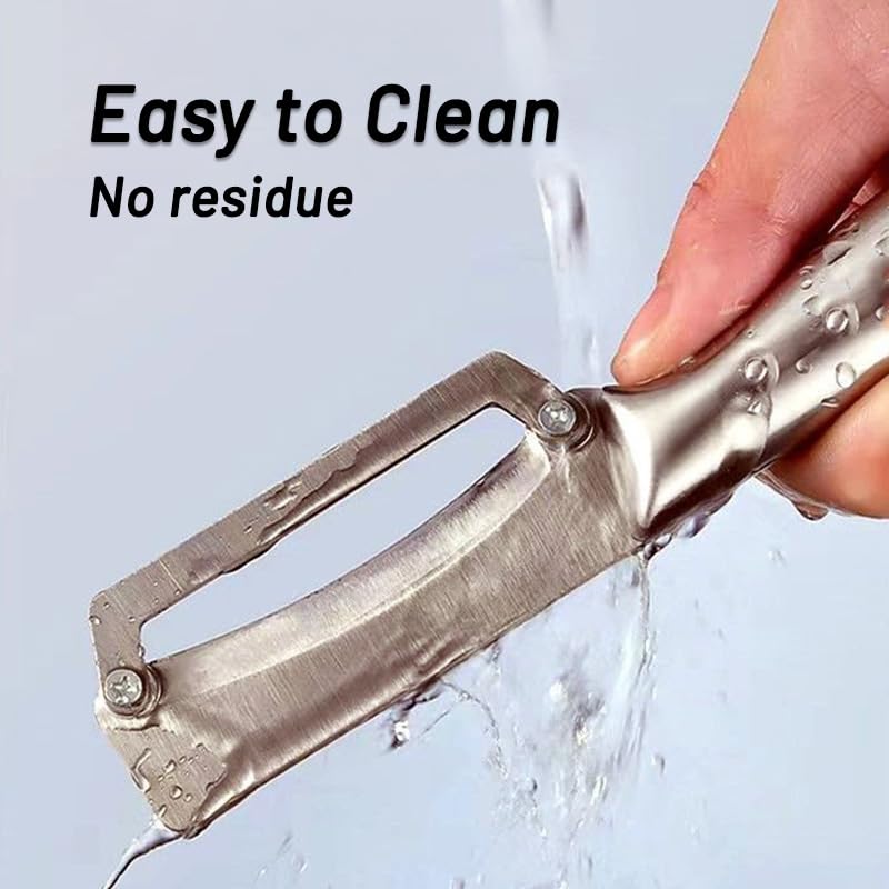 Yopolaz Thick Vegetable Peeler - Ultra Sharp Stainless Steel Kitchen Tool